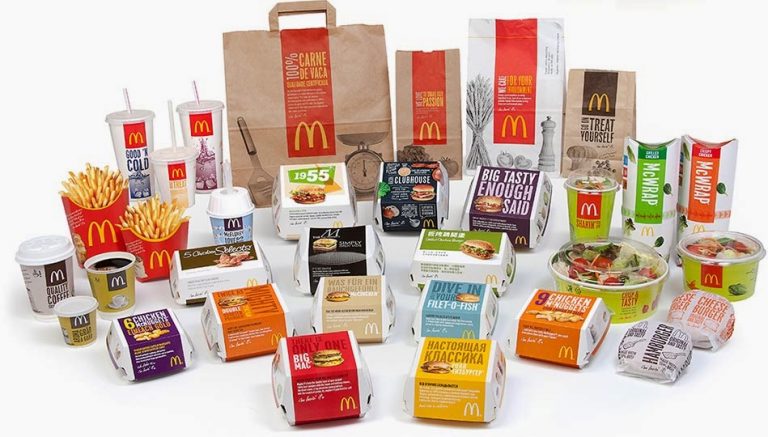 Envases reciclables en McDonald’s