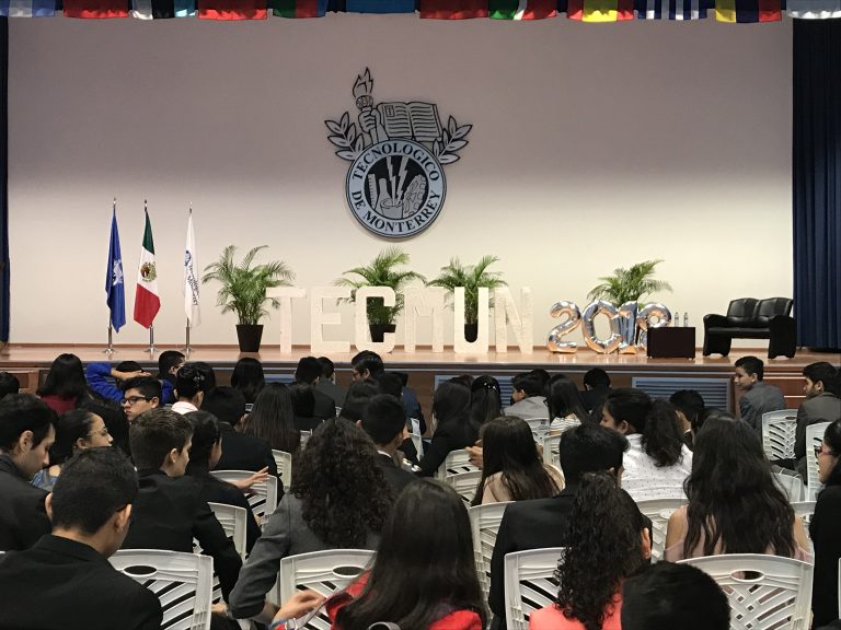 El Foro TECMUN 2018 en Tamaulipas presentó a Pacto Mundial con sus participantes
