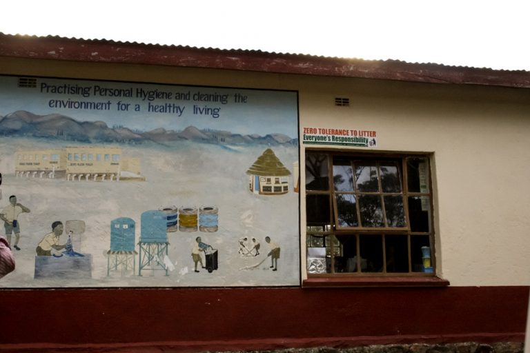 Esta escuela primaria en Nyanga es un ejemplo de buenas prácticas