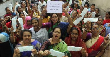 Impuesto sobre toallas higiénicas en India, el país lo elimina