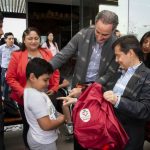 economia familiar de los colaboradores, grupo gigante, fundacion gigante, utiles escolares, entrega de utiles escolares, angel losada, federico bernaldo quiros, regreso a clases 2018, colaboradores de grupo gigante