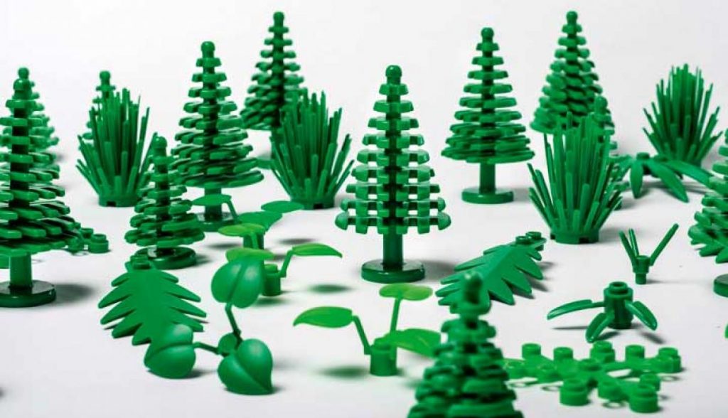 Bloques sustentables, el nuevo material de Lego