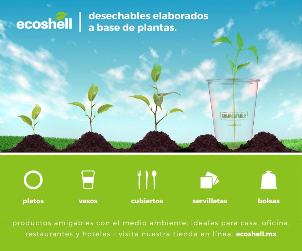 Popotes biodegradables de maíz, empresa mexicana los crea