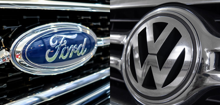 Desarrollo de autos eléctricos y autónomos; Ford y VW pactan alianza