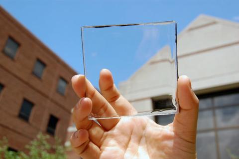 Paneles solares transparentes que generan electricidad