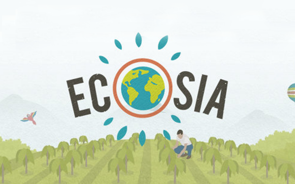 Planta un árbol con Ecosia en un solo clic