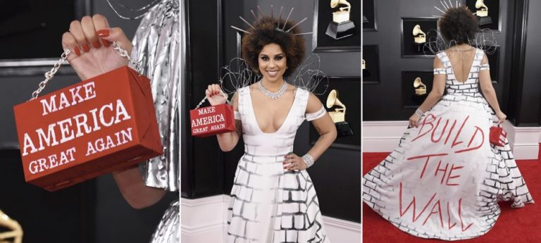 Apoyo a Trump en los Grammys; ellos lo hicieron así