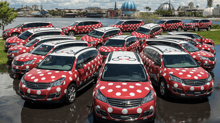 Predicciones de movilidad, ejemplo de Disney