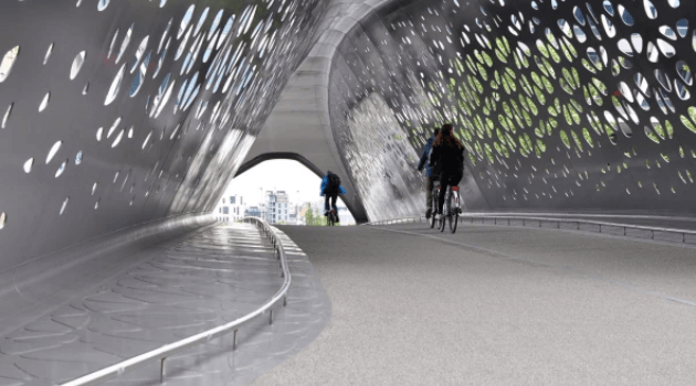 Aproximadamente un tercio de los viajes en esta ciudad belga ahora se realizan en bicicleta, y más de la mitad de los ciclistas son mujeres. 