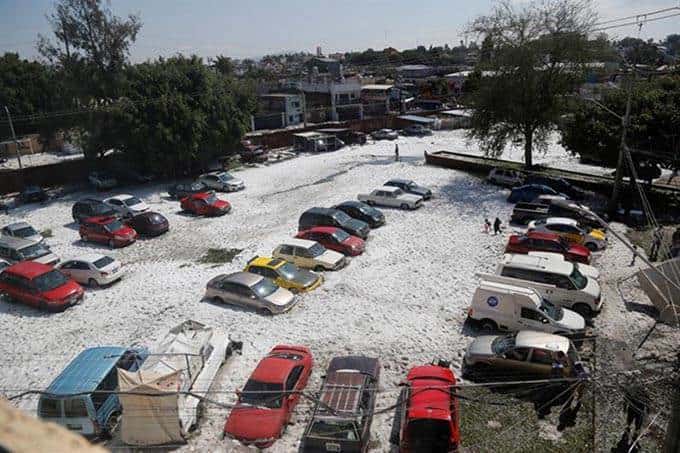En pleno Verano, Guadalajara se cubre de hielo… ¿hay o no emergencia climática?