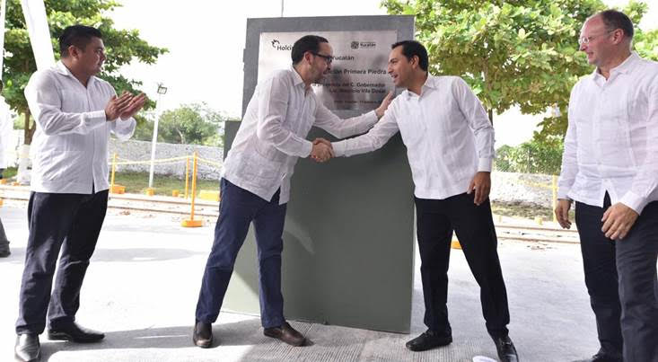 Invierte Holcim $40 millones de dólares en México, inicia construcción de nueva planta en Yucatán