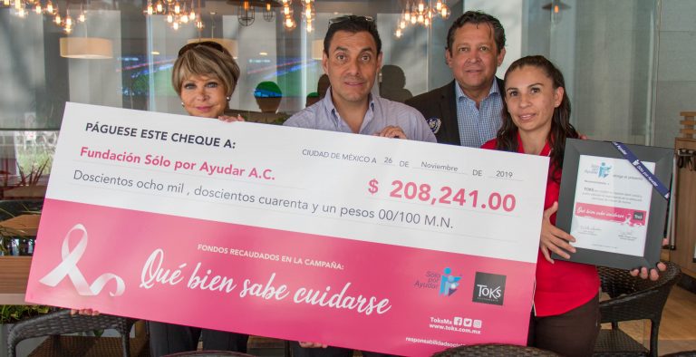 208 mil 241 esperanzas contra el cáncer de mama