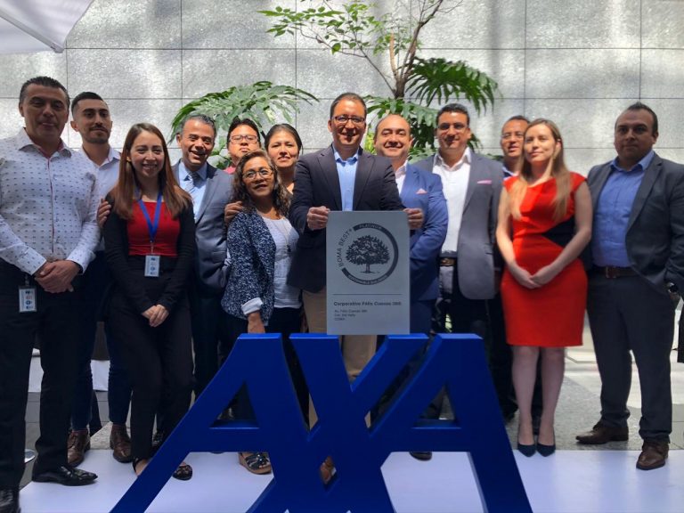 Recibe AXA certificación por la eficiencia y sustentabilidad de sus oficinas corporativas