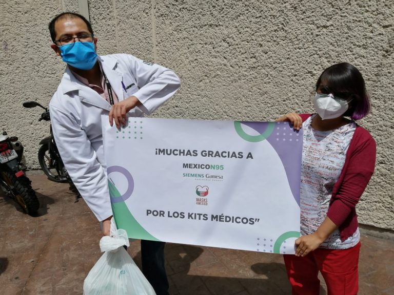 MÉXICON95, el proyecto que ha logrado unir a donadores con personal médico en 25 estados del país