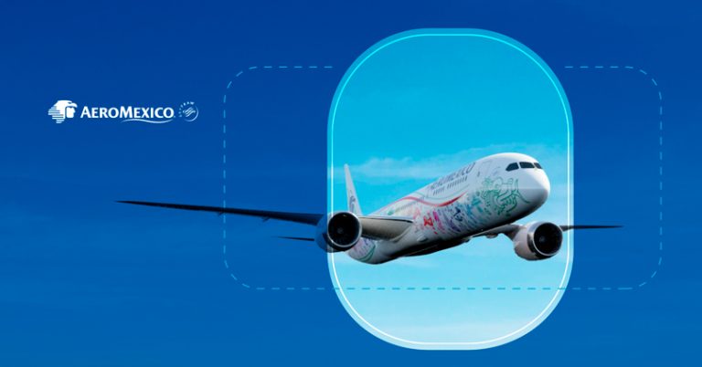 El vuelo con más altura en sostenibilidad es de Aeroméxico