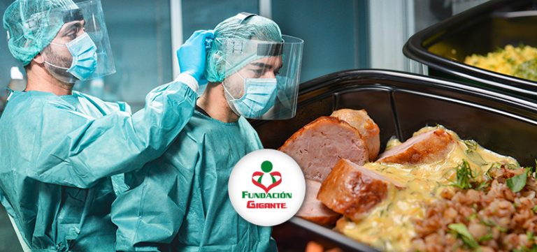 235 mil alimentos entregados a hospitales que luchan vs la pandemia: ¡Fundación Gigante lo logra!