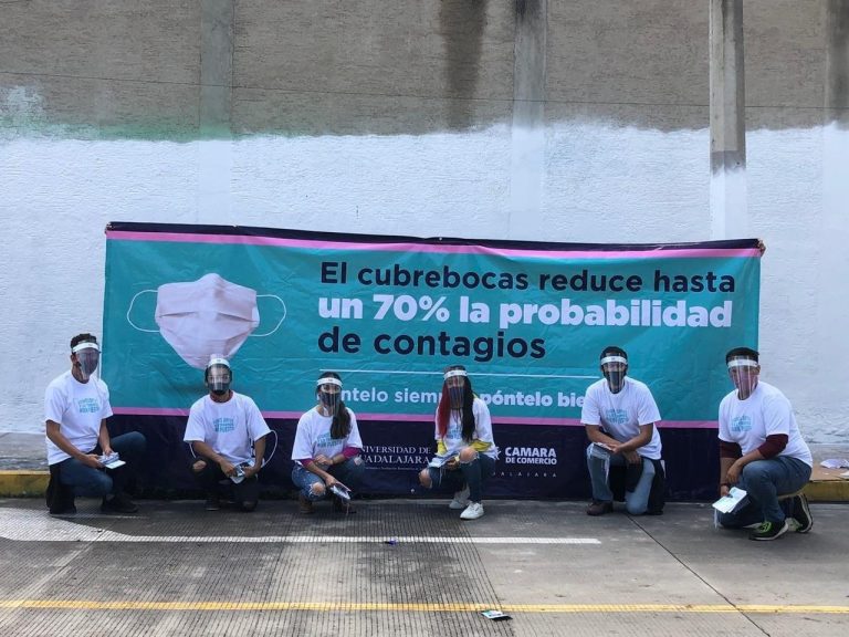 Lanzamiento de la campaña #CubrebocasBienPuesto