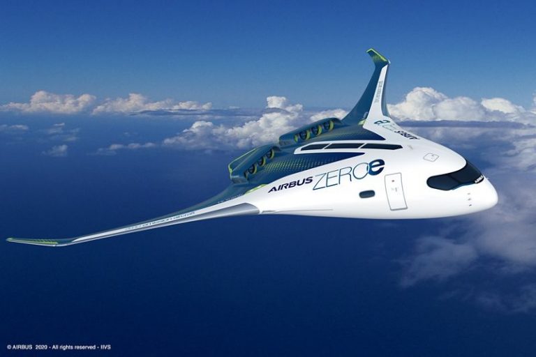 Airbus revela los conceptos de aviones comerciales con cero emisiones del futuro