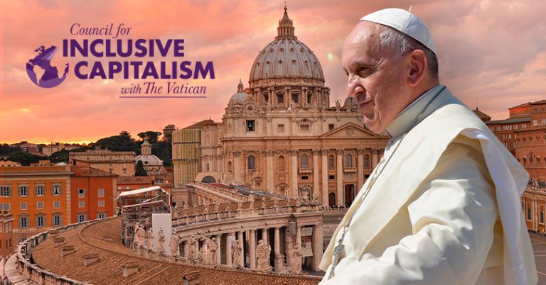 El papa llamando a los Guardianes… a un capitalismo más inclusivo