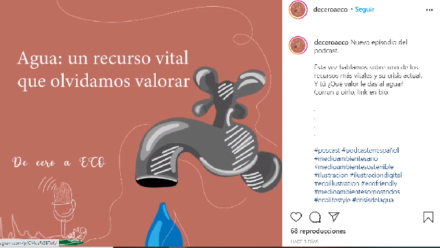 cuentas de Instagram que hablan sobre el agua