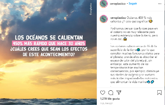 cuentas de Instagram que hablan sobre el agua