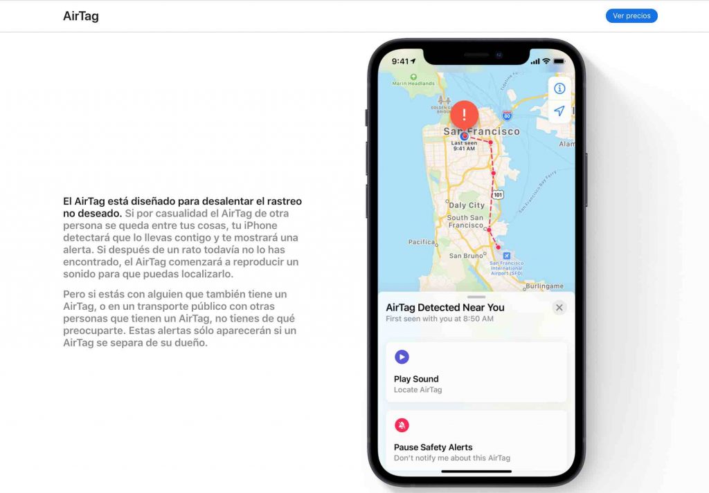 AirTag riesgos