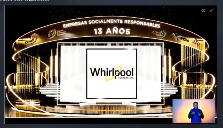 Whirlpool obtiene Distintivo ESR® 2021