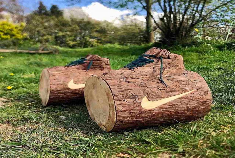 De calzado a obra de arte… ¡Mira lo que este artista hizo con sus Nike!