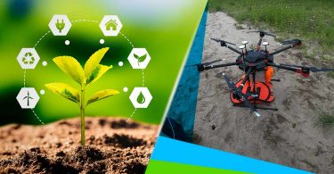 drones para reforestar