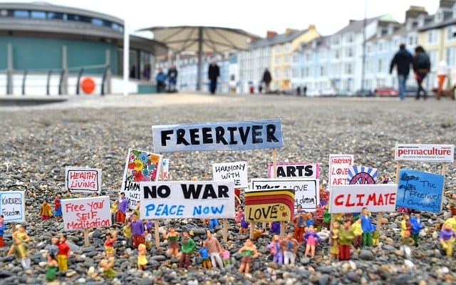 costo del cambio climatico protestas