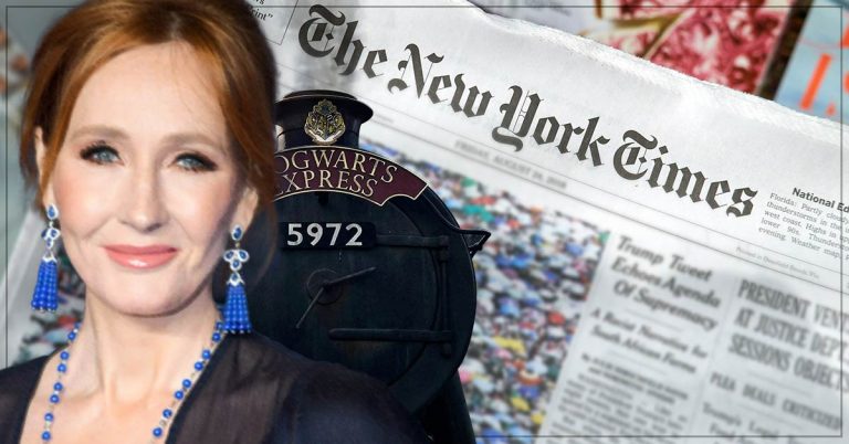 NY Times cancela a JK Rowling… ¡y usuarios lo condenan!