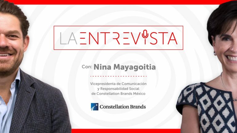 La Entrevista con Nina Mayagoitia, vicepresidenta de comunicación y RS de Constellation Brands México