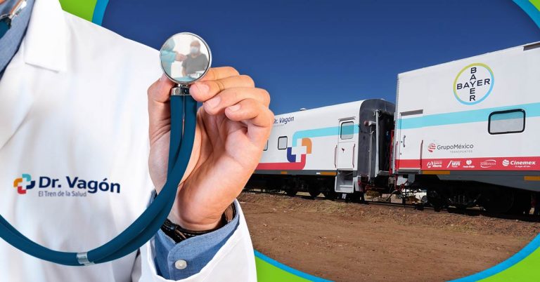 Bayer México se sube al Tren de la Salud para ofrecer servicios médicos gratuitos en México