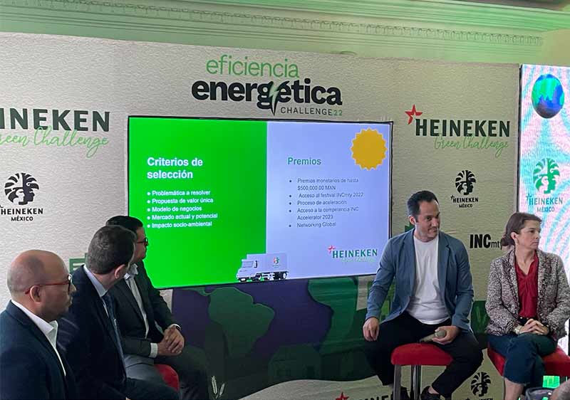 La quinta edición del HEINEKEN Green Challenge 2022 se enfoca en encontrar soluciones relacionadas con la eficiencia energética en México.