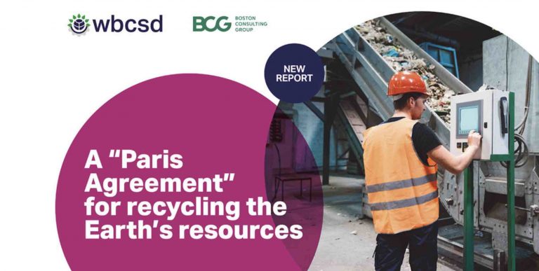 WBCSD y BCG proponen la elaboración de un acuerdo mundial en materia de reciclaje