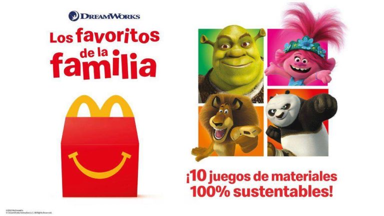 Arcos Dorados lanza una nueva colección de juguetes 100% sustentables para la Cajita Feliz
