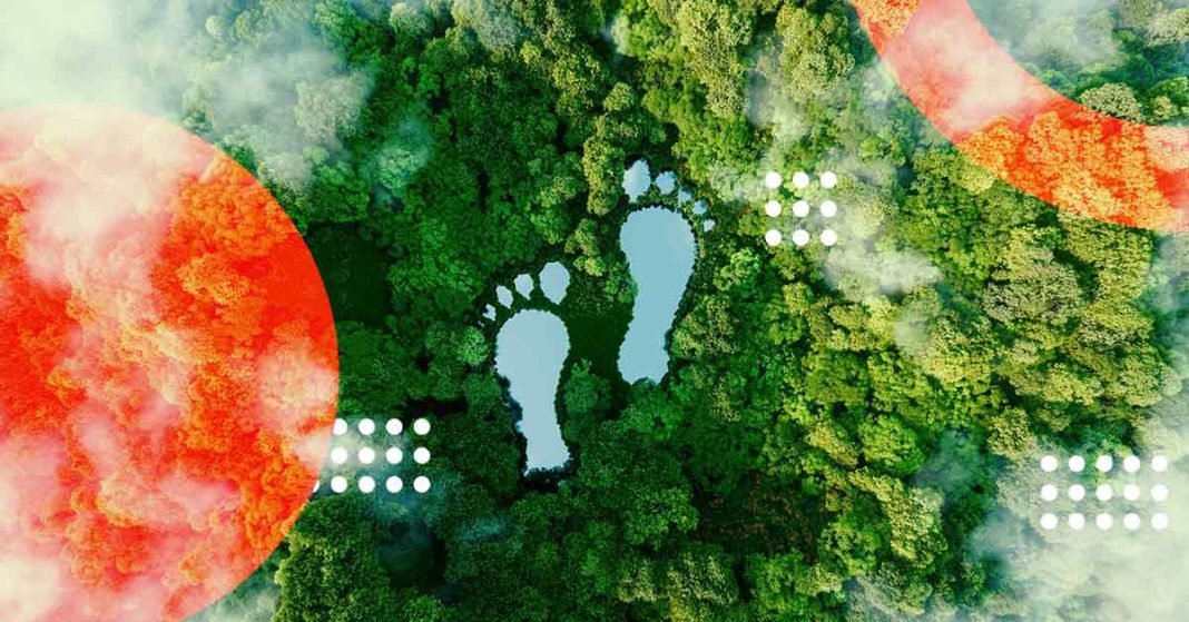 reducir la huella ambiental de un banco