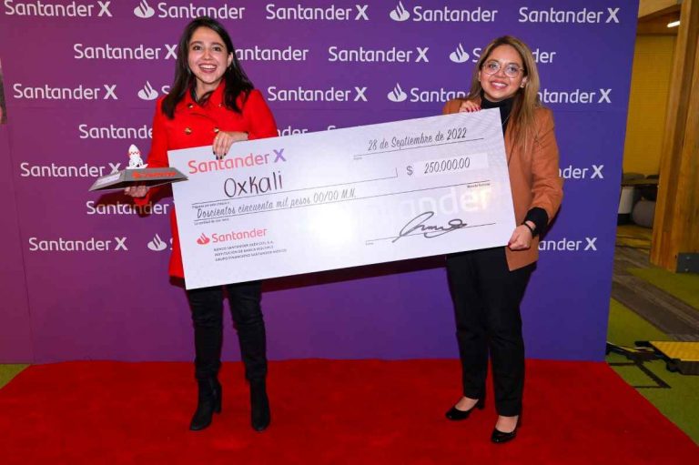 Santander impulsará con 1.6 mdp a las seis mejores startups universitarias ganadoras del Premio Santander X México