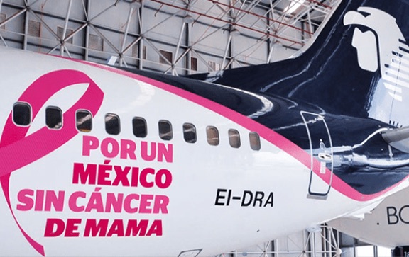 Volamos juntos contra el cáncer de mama