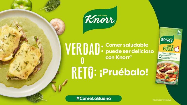Knorr lanza reto a mexicanos a través de enchiladas