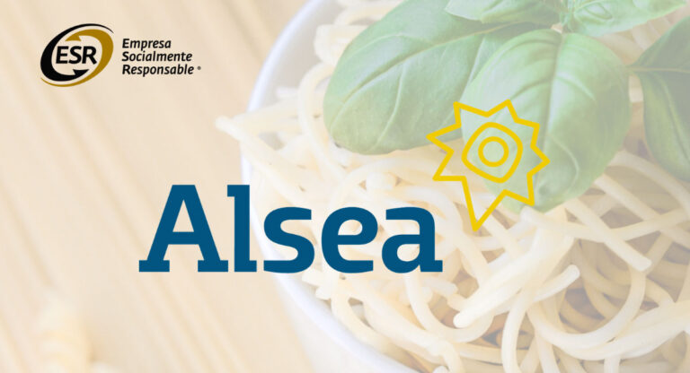 Alsea, empresa líder en el sector de restaurantes, obtiene reconocimiento por su compromiso con la responsabilidad social