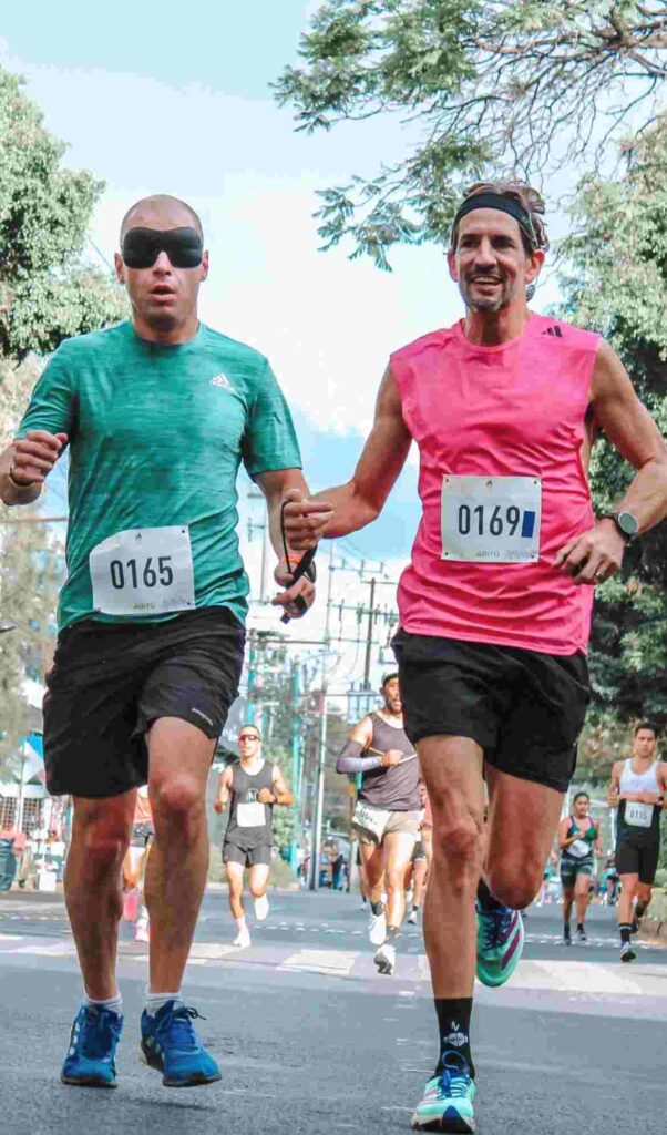Maratón a ciegas