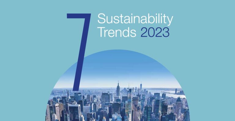 7 Tendencias de Sostenibilidad 2023