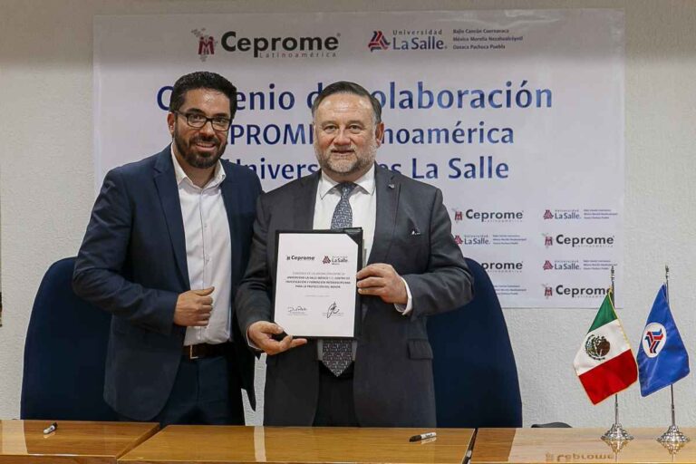 Universidades La Salle firman convenio con CEPROME Latinoamérica