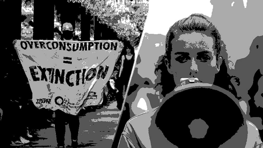 Activistas contra Louis Vuitton por el planeta