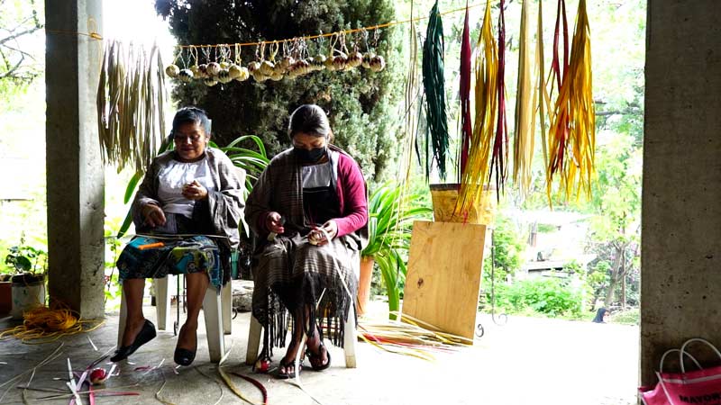 Artesanías mexicanas navideñas