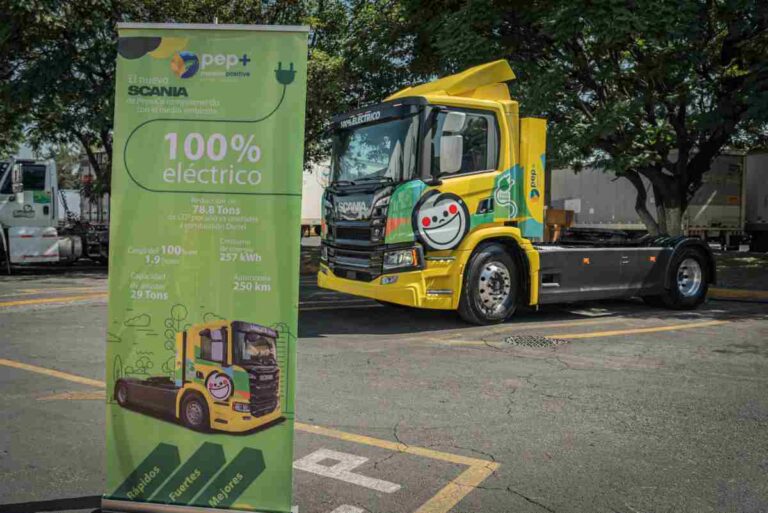 Flota eléctrica de PepsiCo México recibe reconocimiento Transporte limpio