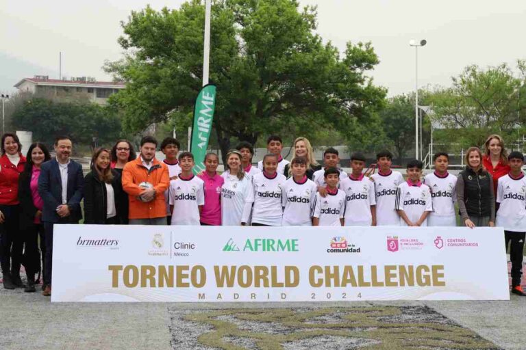 Apoya Banca Afirme el sueño de niños de Centros Comunitarios para el torneo de futbol infantil World Challenge en Madrid