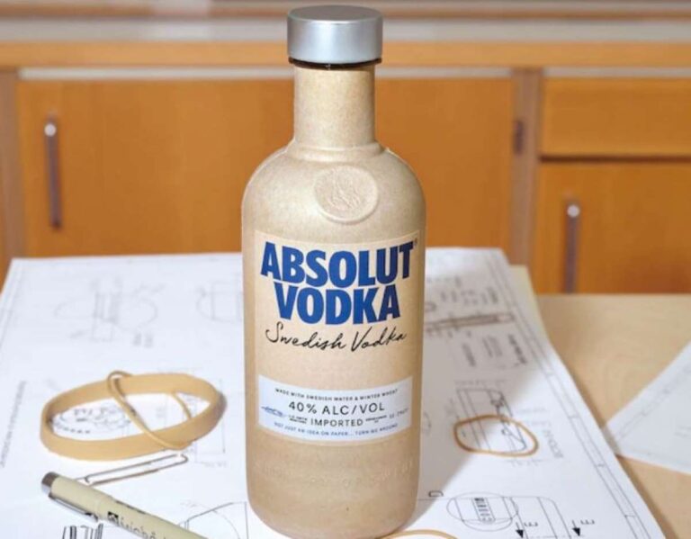 Sostenibilidad de Absolut Vodka embotellada