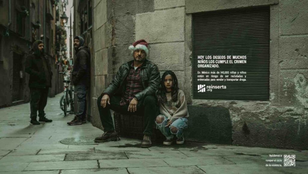 Reinserta “Bad Santa” La campaña navideña de Reinserta que llama a la acción para ...